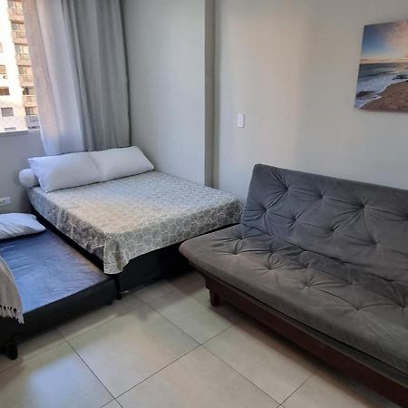 Apartamento Kit Praia Grande Na Guilhermina Frente Mar Apartment Luaran gambar