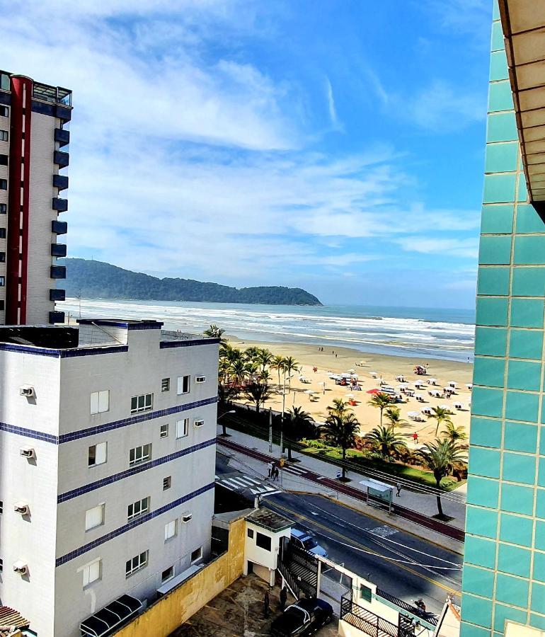 Apartamento Kit Praia Grande Na Guilhermina Frente Mar Apartment Luaran gambar
