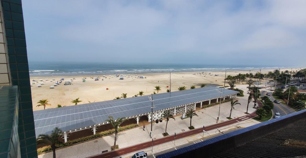 Apartamento Kit Praia Grande Na Guilhermina Frente Mar Apartment Luaran gambar