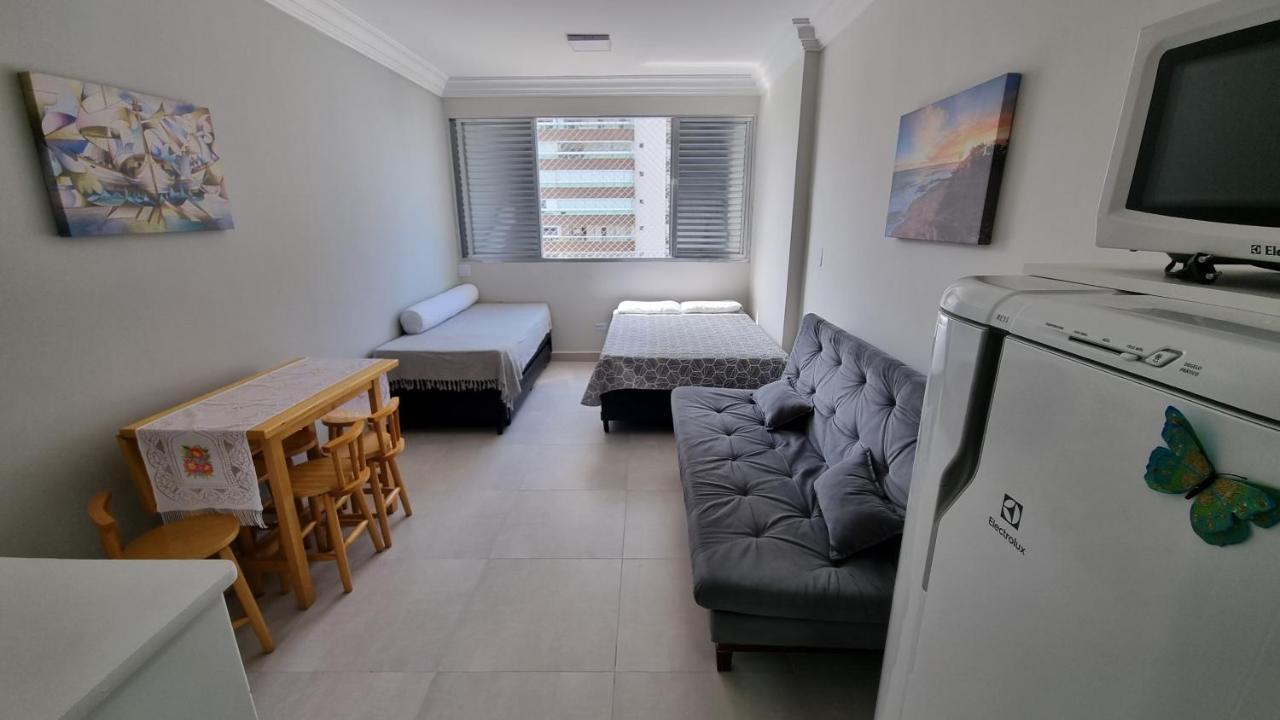 Apartamento Kit Praia Grande Na Guilhermina Frente Mar Apartment Luaran gambar