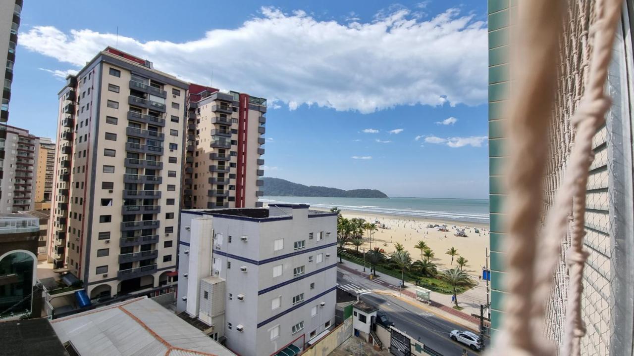 Apartamento Kit Praia Grande Na Guilhermina Frente Mar Apartment Luaran gambar