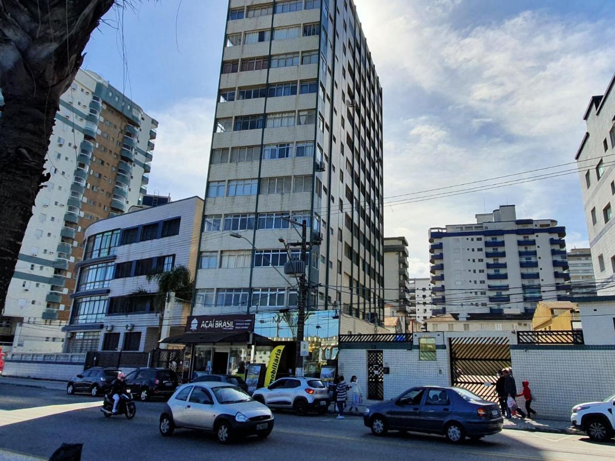 Apartamento Kit Praia Grande Na Guilhermina Frente Mar Apartment Luaran gambar