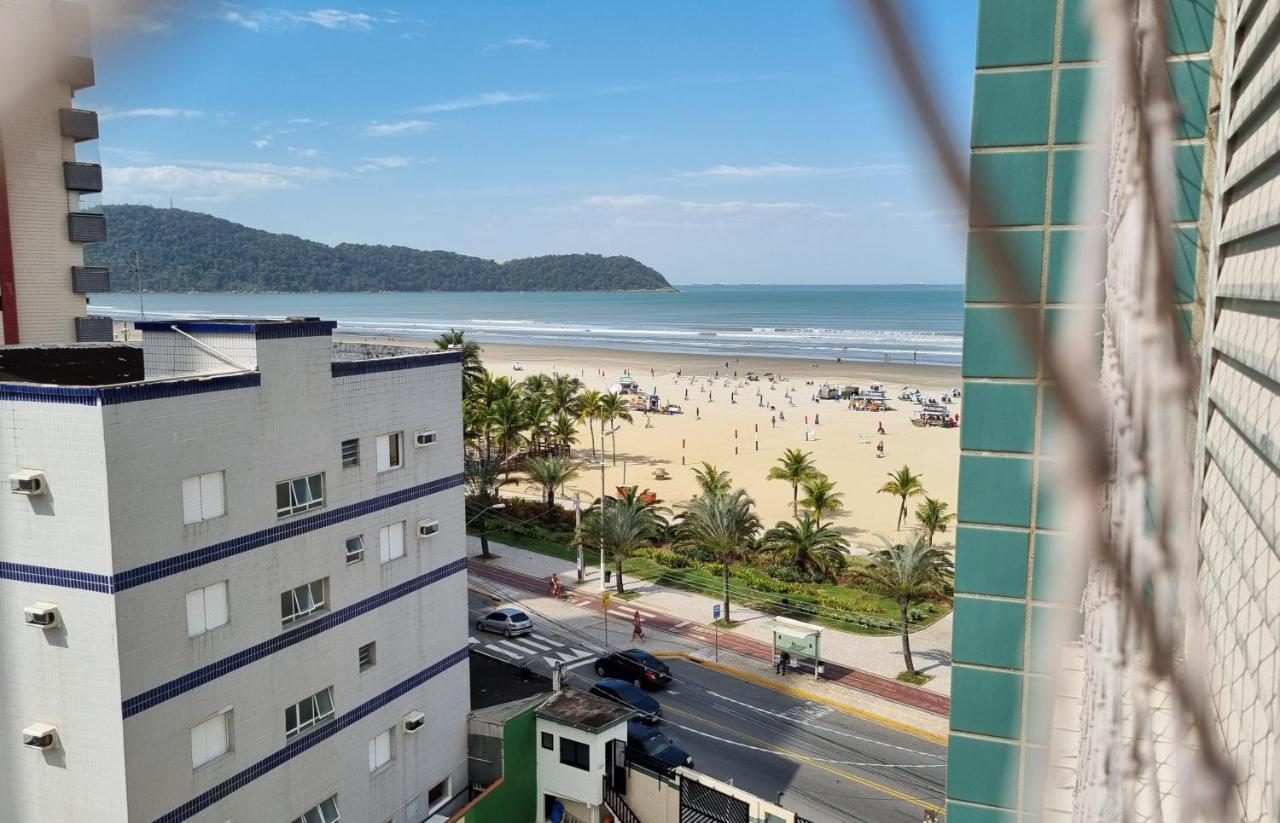 Apartamento Kit Praia Grande Na Guilhermina Frente Mar Apartment Luaran gambar