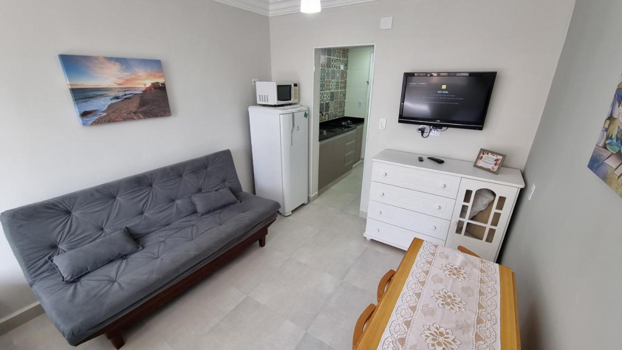 Apartamento Kit Praia Grande Na Guilhermina Frente Mar Apartment Luaran gambar