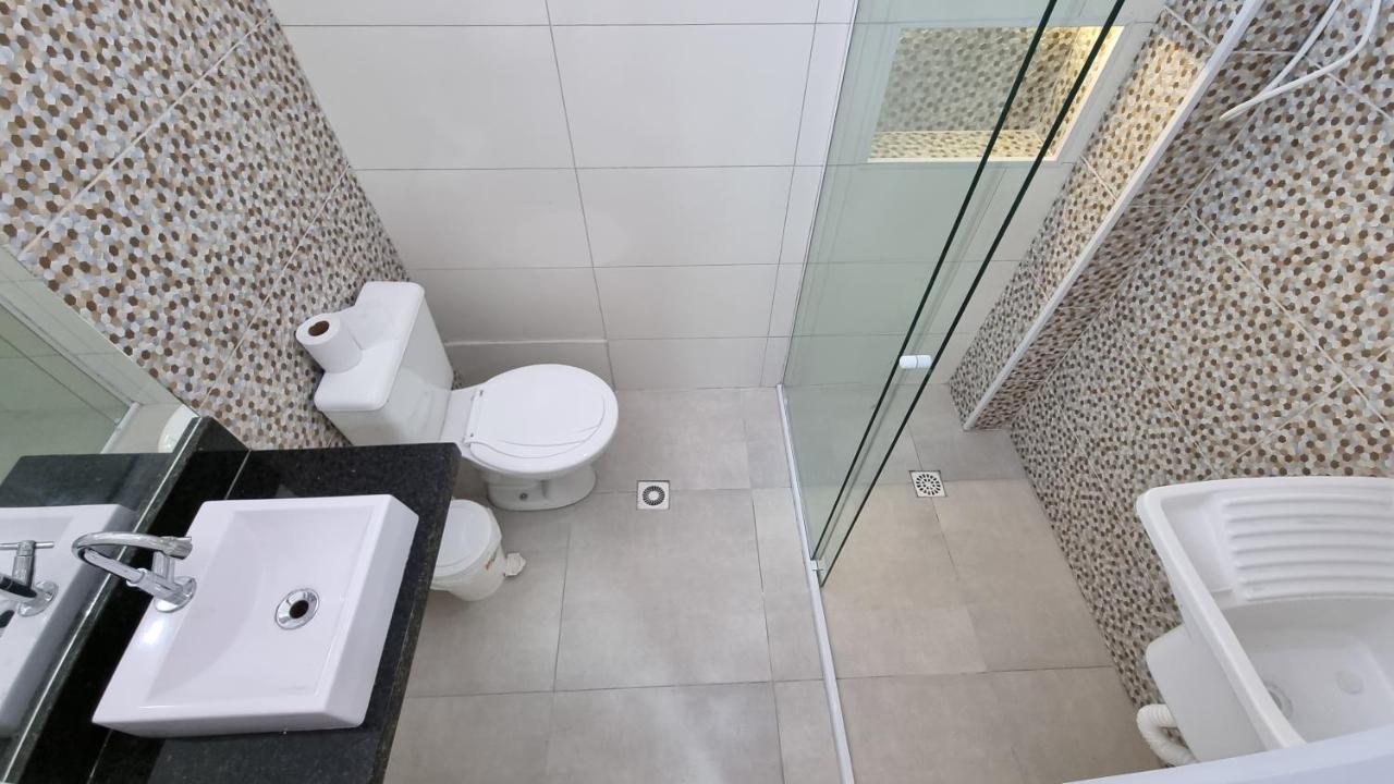 Apartamento Kit Praia Grande Na Guilhermina Frente Mar Apartment Luaran gambar